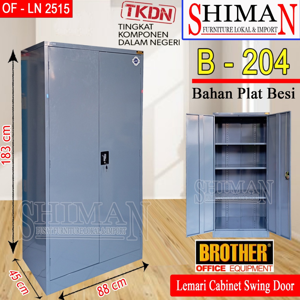 Lemari Arsip Besi B 204 BROTHER | Lemari Cabinet