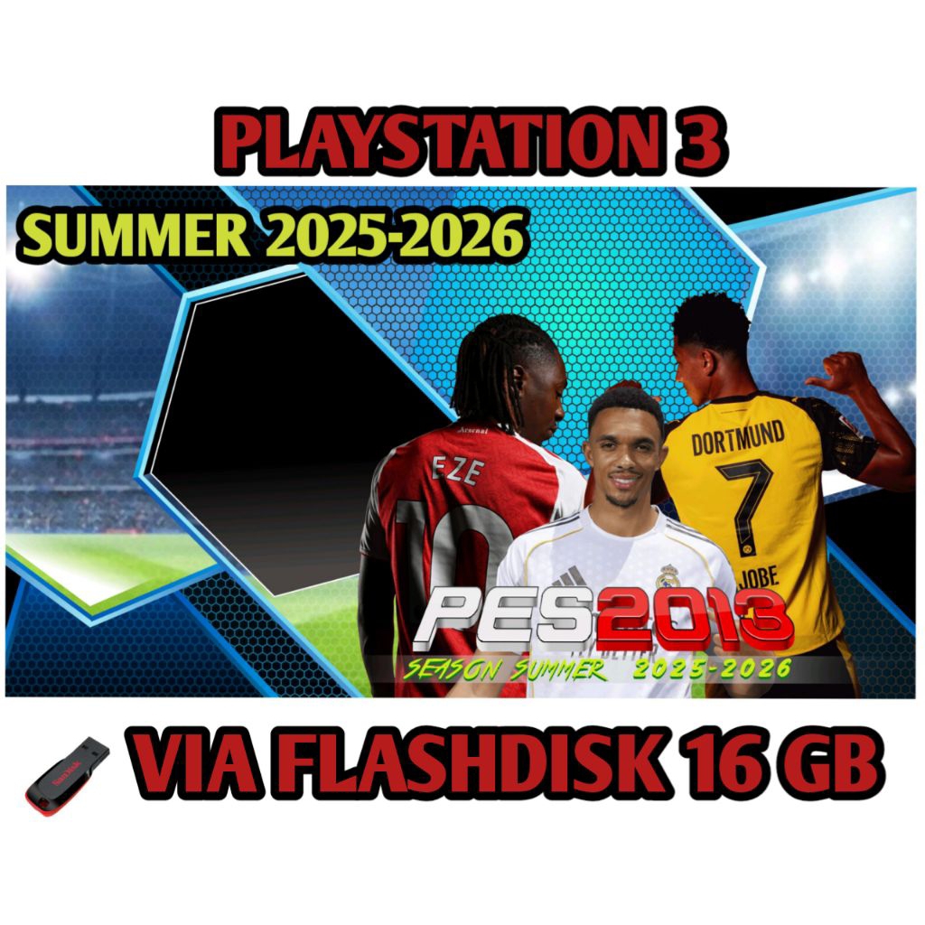 Game PS3 PES 2013 Doel Patch Summer 2025-2026