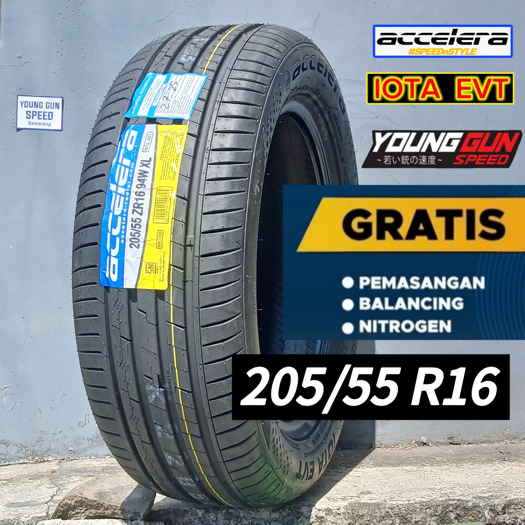 Ban Mobil 205 55 R16 Accelera Ban Mobil Xpander Murah 205/55 Ring 16 Tubles Murah