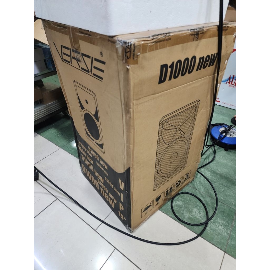 (JUAL 2 BUAH) Speaker Aktif 15″ Verse D1000 / D 1000 Original