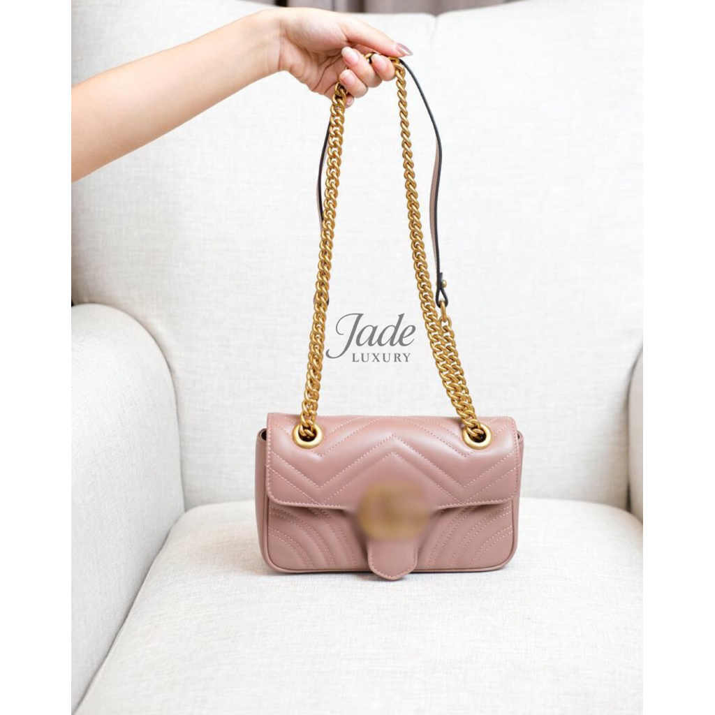 Tas Wanita G Marmont Mini Nude