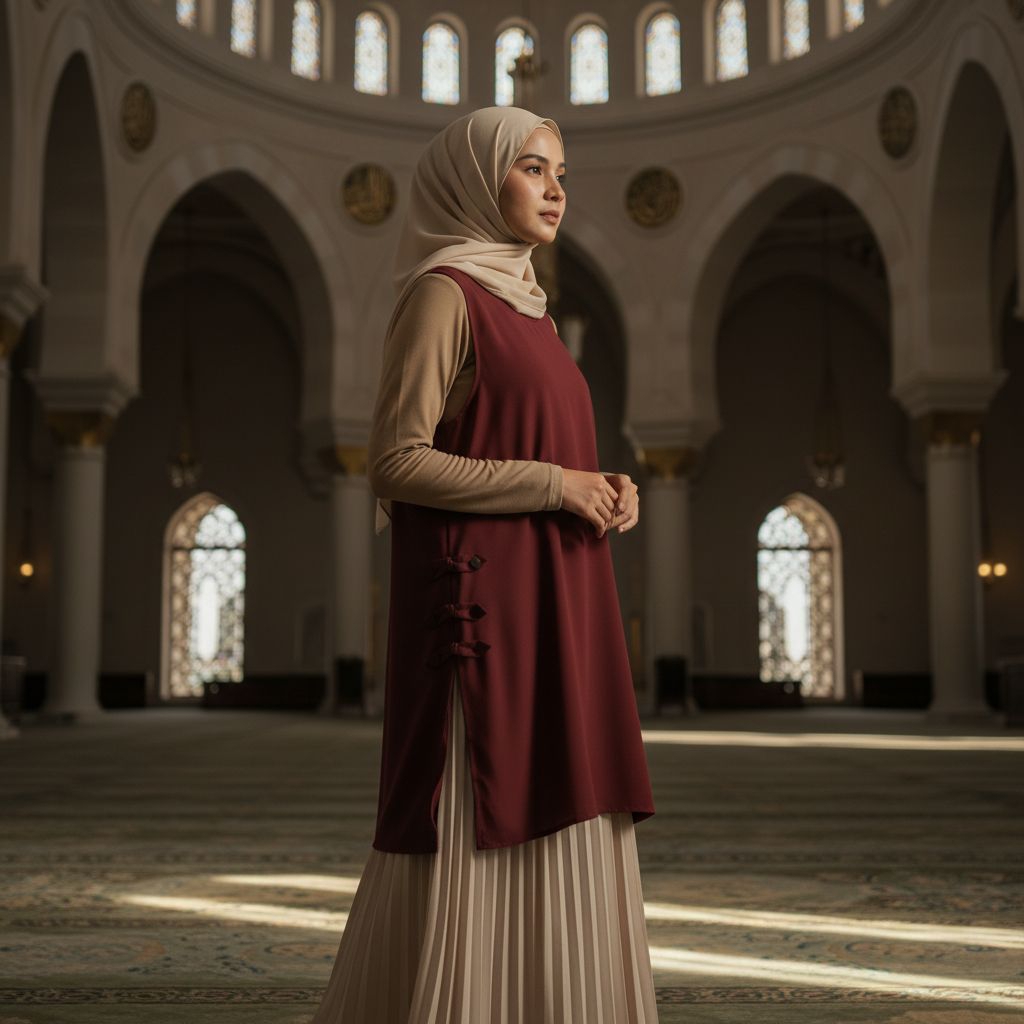 Outer Kekinian Cardigan Tanpa Lengan Rompi Tunik Long Vest Wanita Terbaru