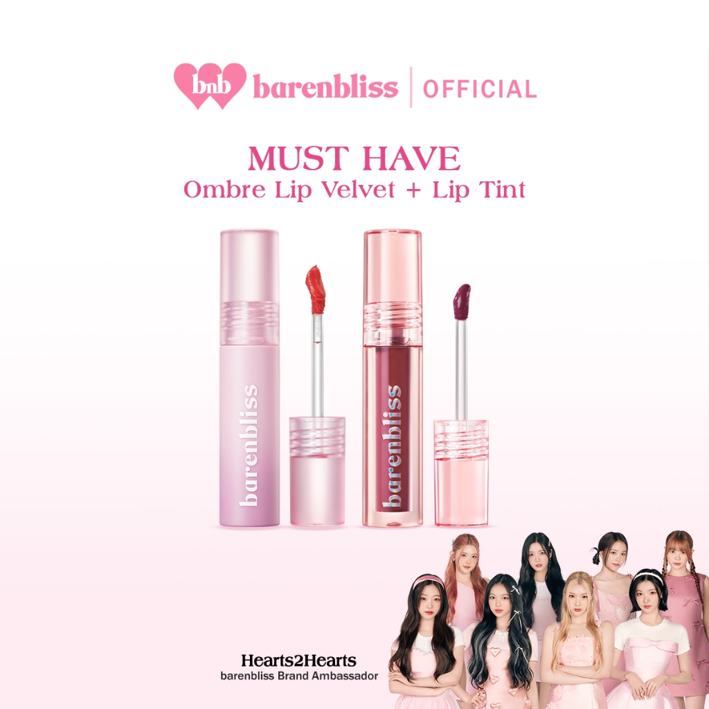 BNB barenbliss Ombre Lip Tint x Lip Velvet