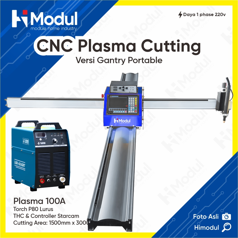 Mesin CNC Plasma Cutting Portable