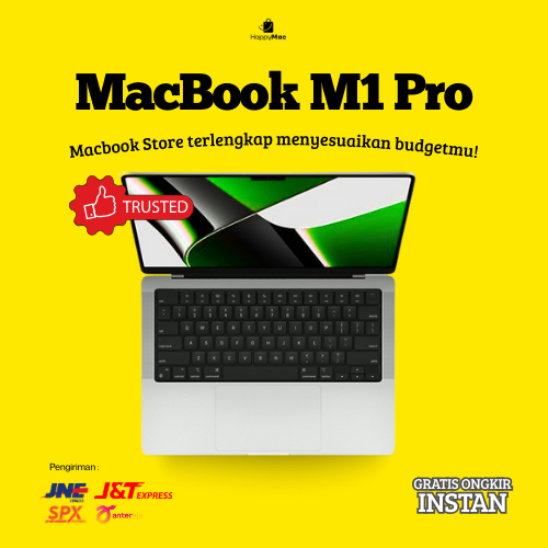 MacBook M1 Pro 14inch 16inch Ram 16 32 512GB 1TB Space Grey Silver Second Original