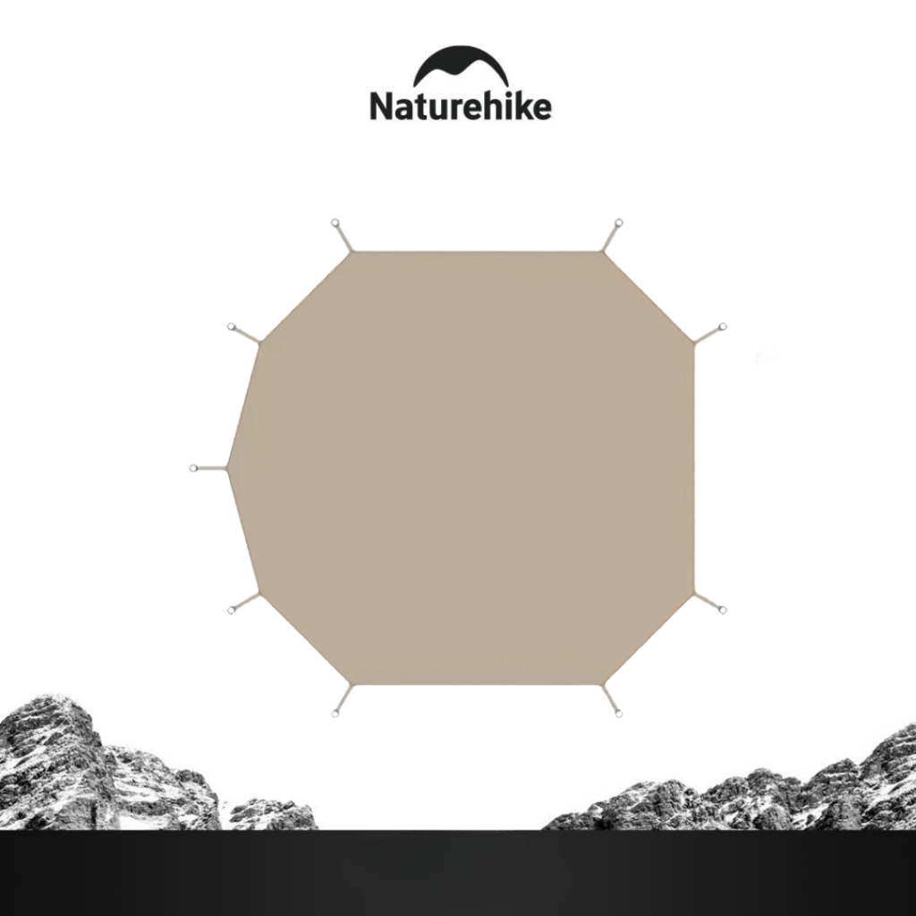 Naturehike NH20ZP012 Alas Tenda Glamping Brighten Tent 20 Footprint