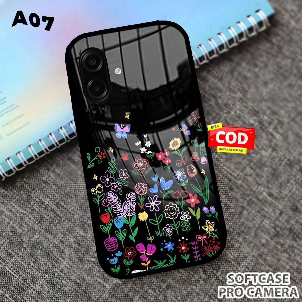 Casing Handphone Kaca For SAMSUNG A07 NEW [RK238] rumahkesing