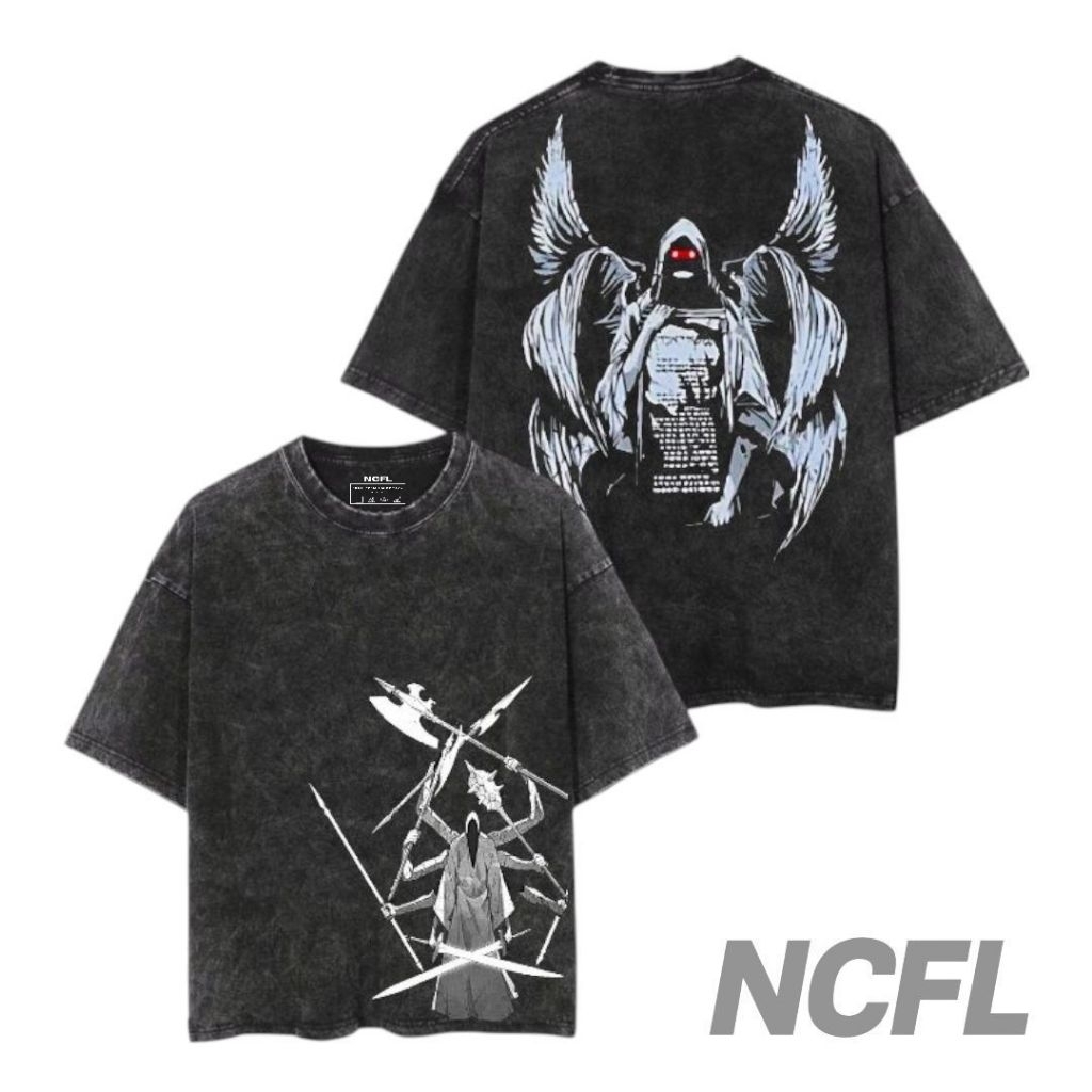 Kaos Anime Solo Leveling Kandiaru Architech/Tshirt Anime Solo Leveling/Kaos Washing Premium