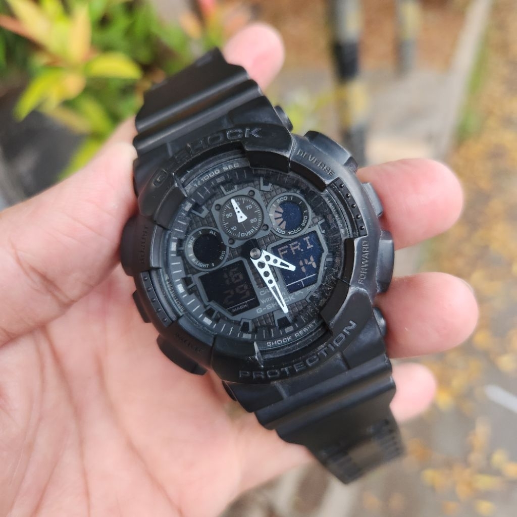 Casio G-shock GA-100-1DR GA100 Original