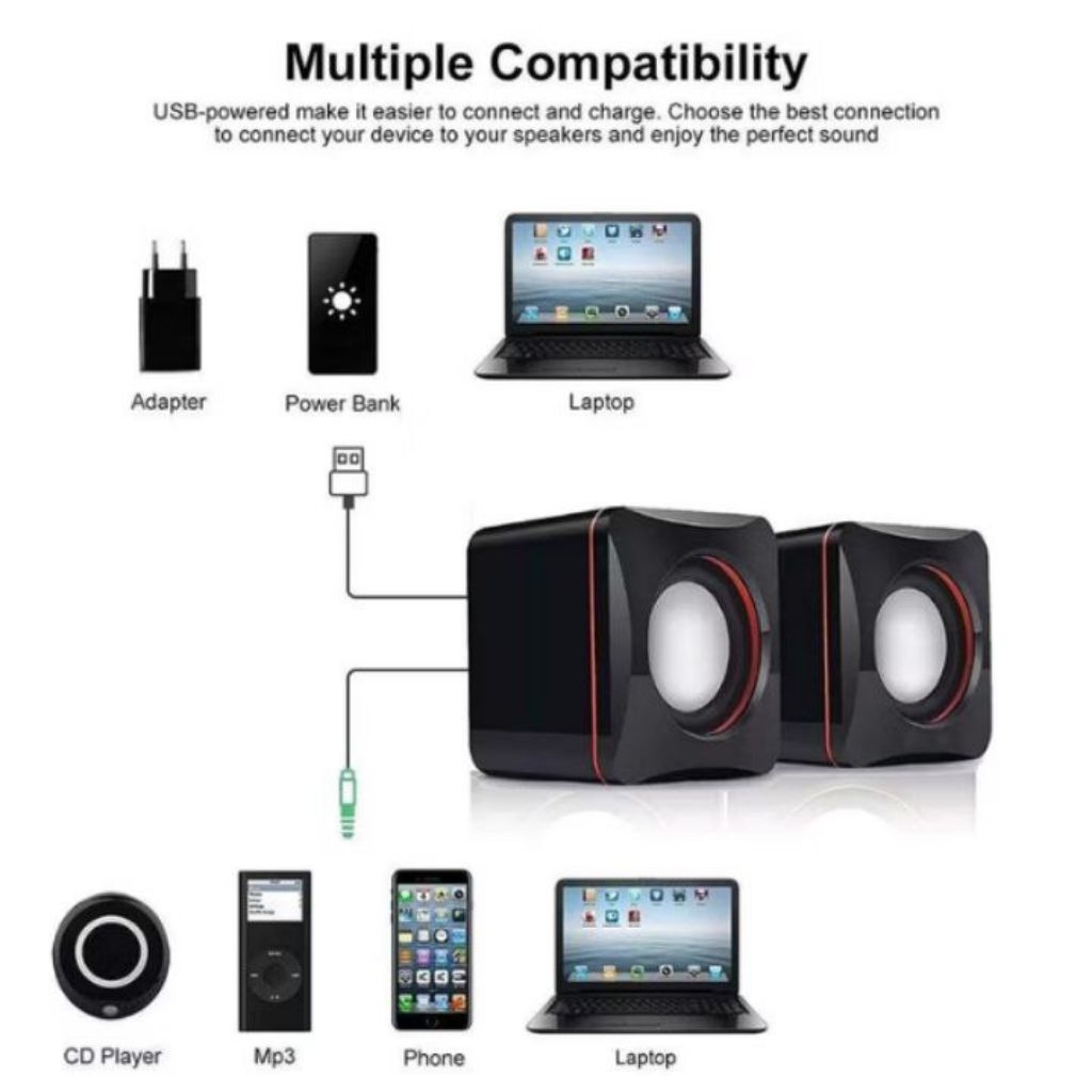Speaker Mini / speaker komputer / speaker bluetooth