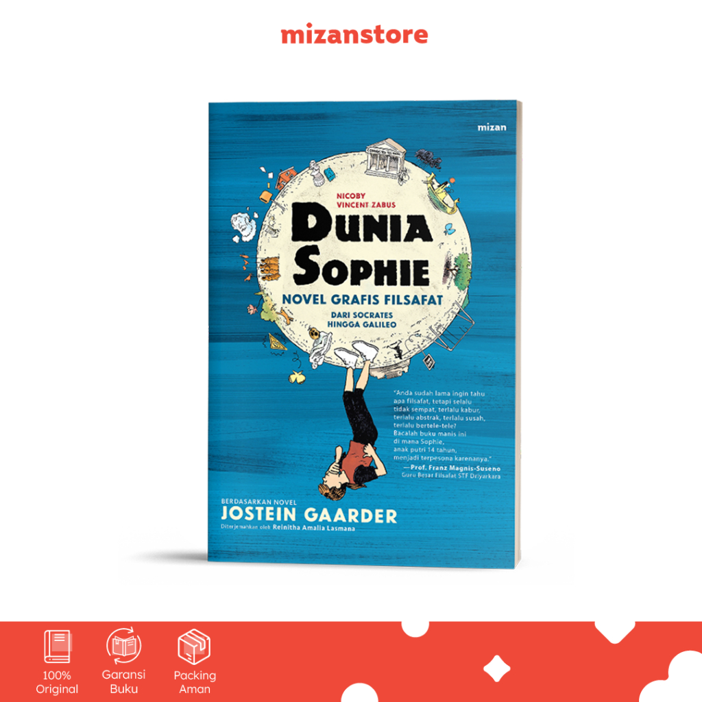 [Mizan] Dunia Sophie Novel Grafis Filsafat : Dari Socrates Hingga Galileo - Jostein Gaarder