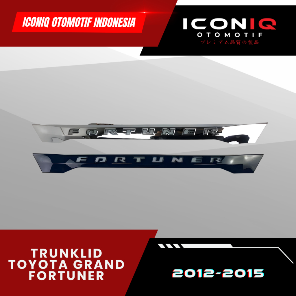 TRUNKLID TOYOTA GRAND FORTUNER 2012-2015