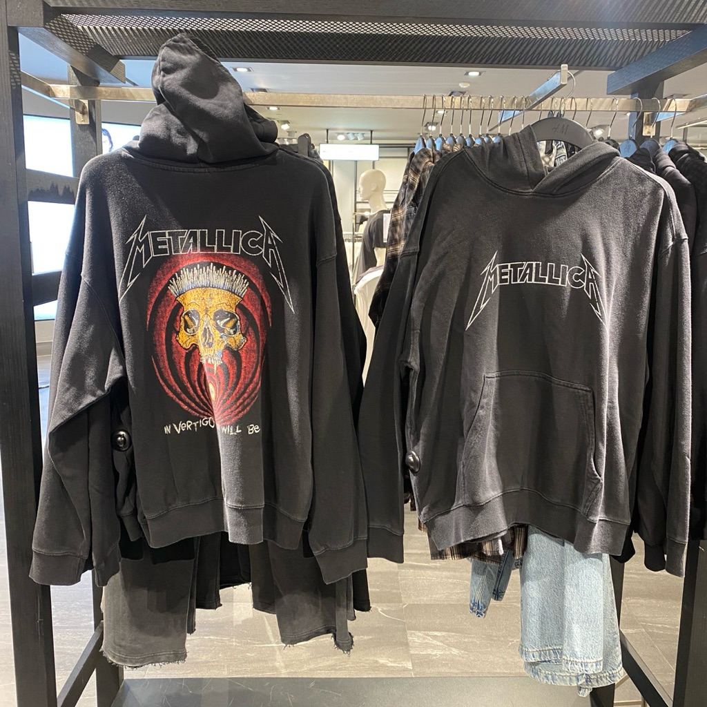 Oversize Hoodie Metallica x H&M Original Store