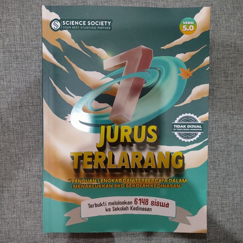 Buku Kedinasan Sience Society | 7 Jurus Terlarang Modul SKD TPA TBI STAN Kedinasan