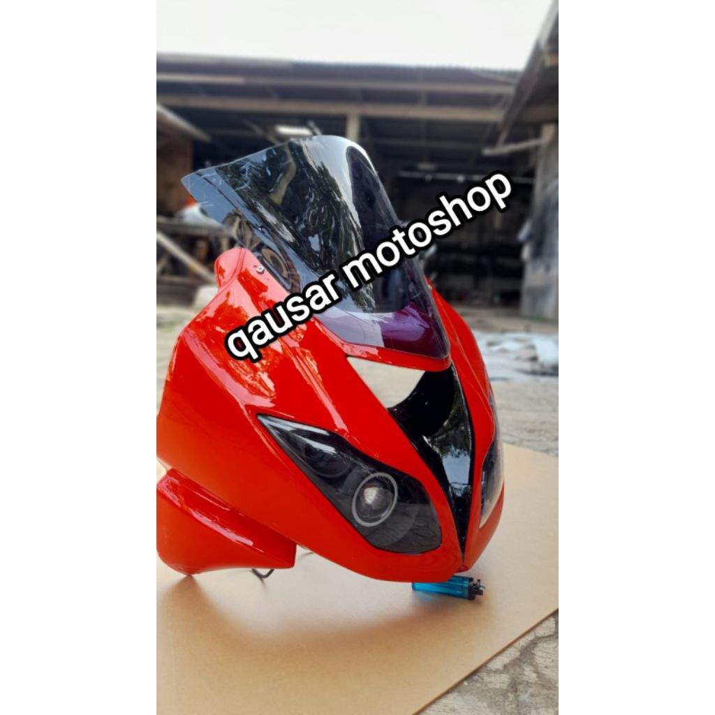 hL batok depan model zx6r pnp untuk ninja 250 karbu
