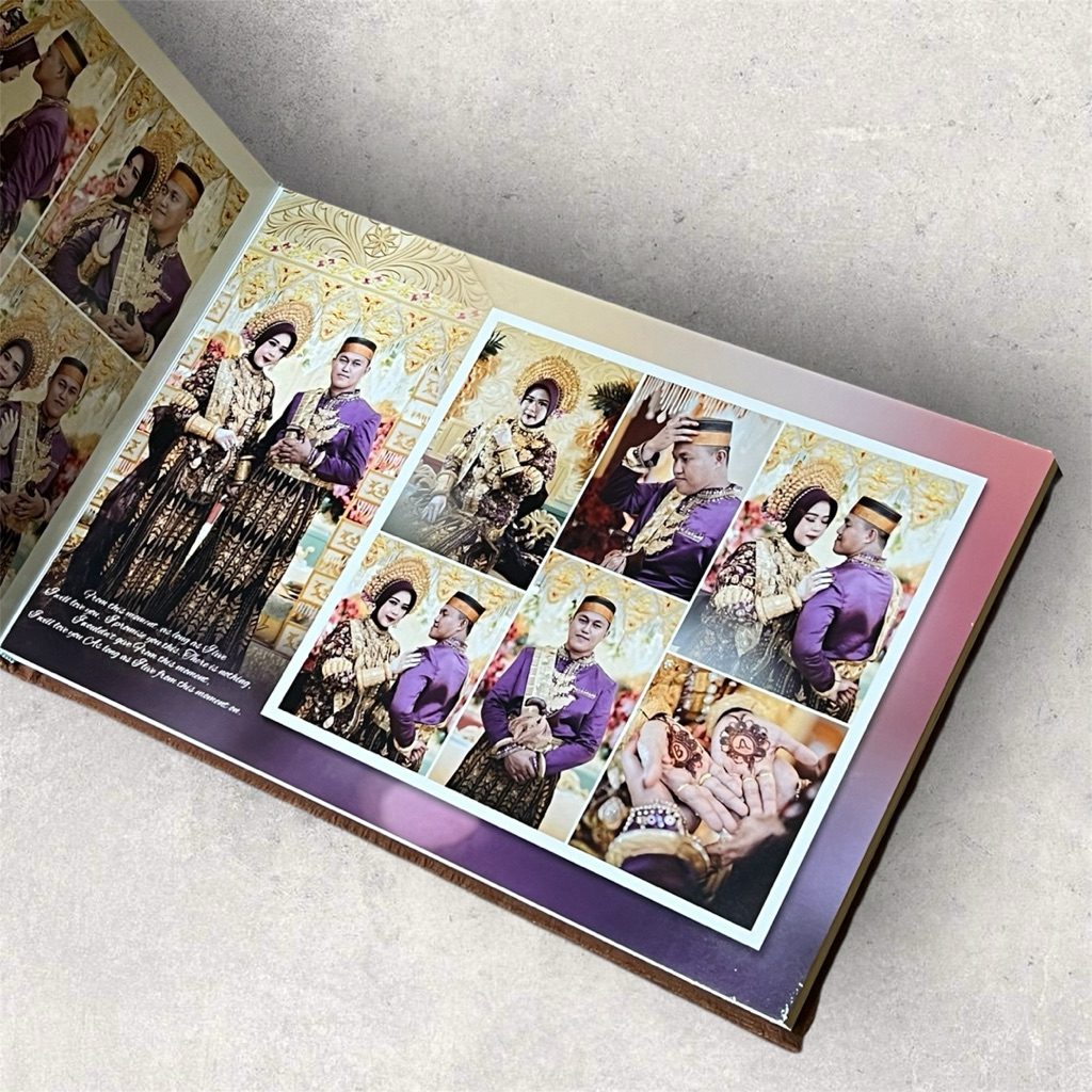 CETAK ALBUM FOTO KOLASE POLOS