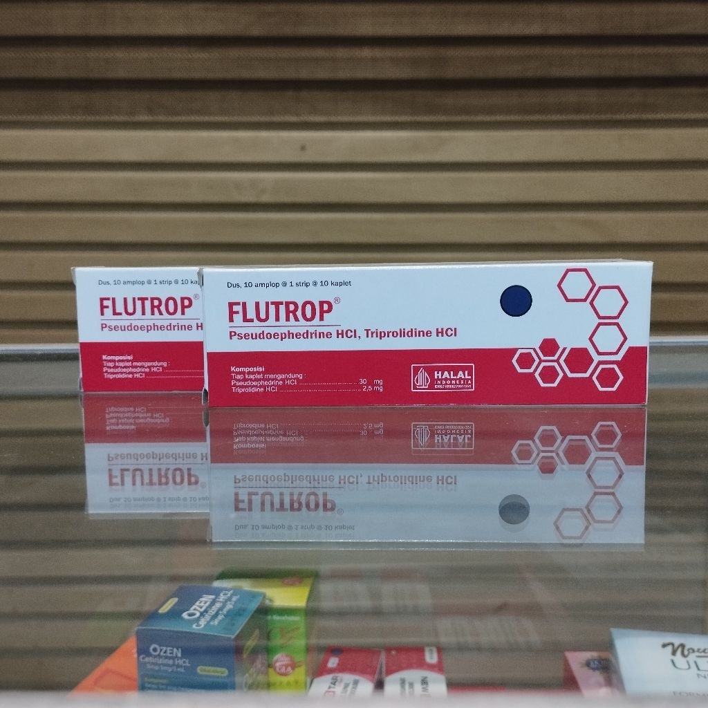 Flutrop Tablet Box 100 Tablet Expired Jun 2027