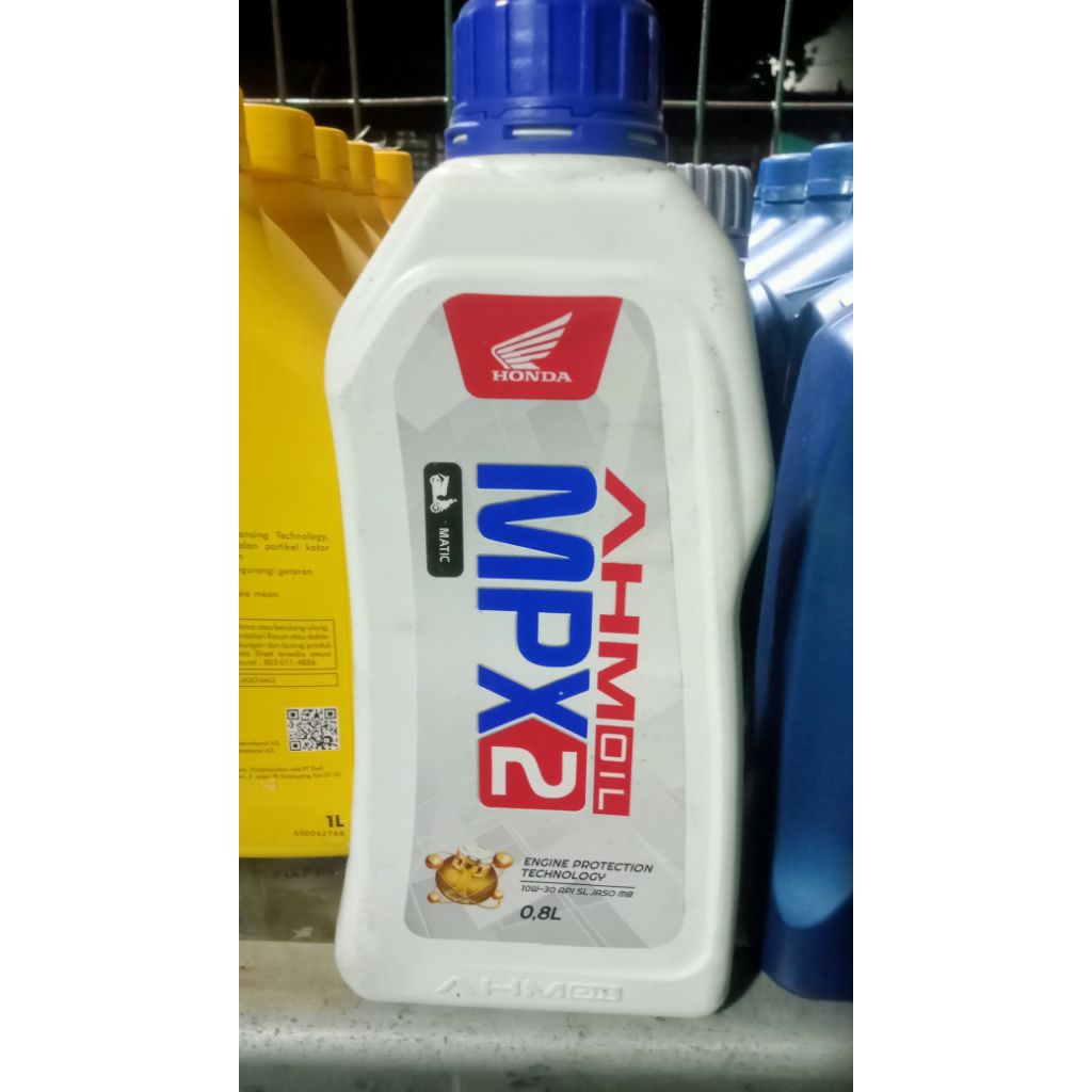 Oli Mpx 2 0,8 ml original | oli motor metic | oli asli original | oli honda metic