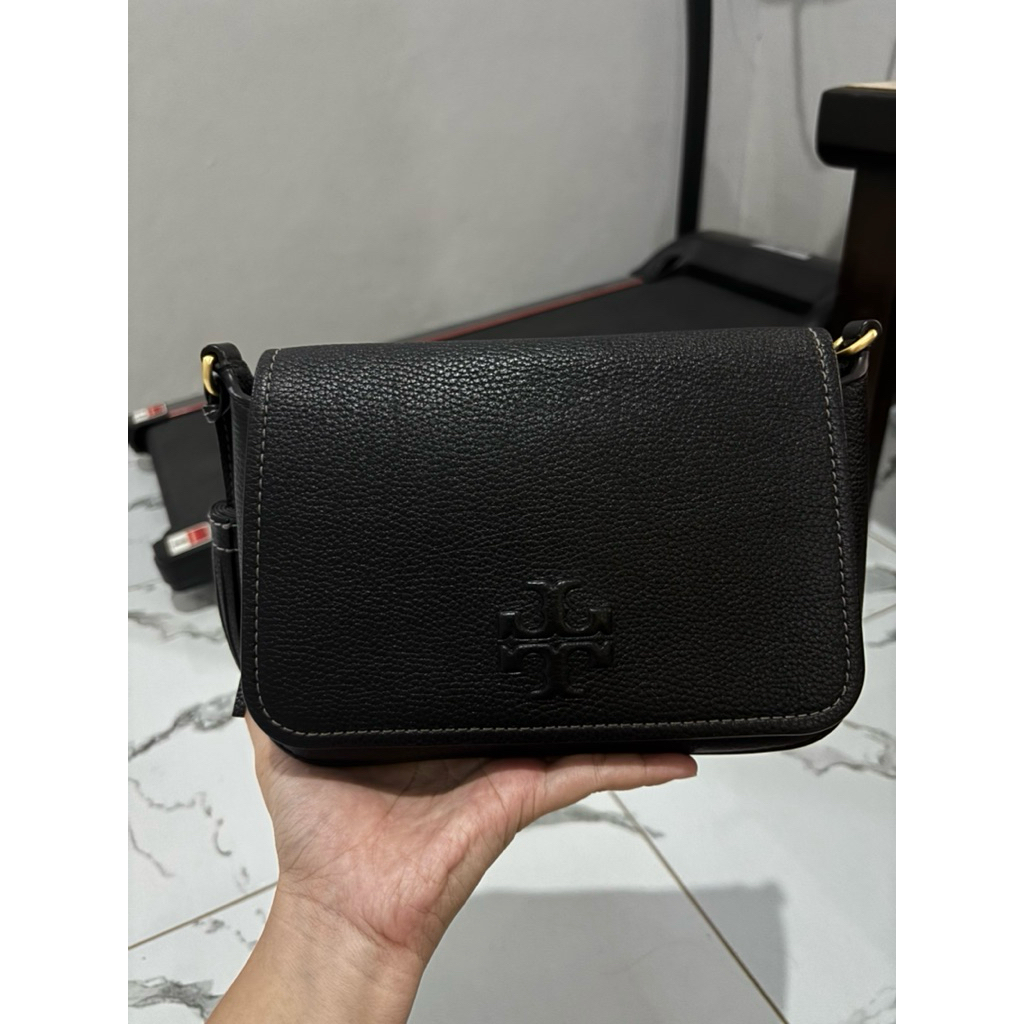 tb thea flap black preloved original