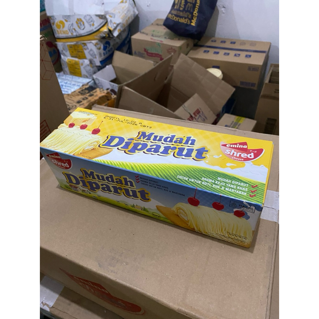 Keju Parut Emina Shred Cheese 2 Kg