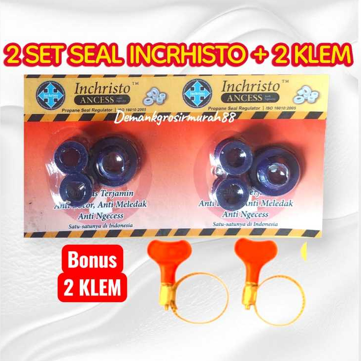 ORIGINAL KARET SEAL TABUNG GAS LPG INCHRISTO KARET SEAL REGULATOR GAS TEBAL ANTI BOCOR SEAL INCHRIST