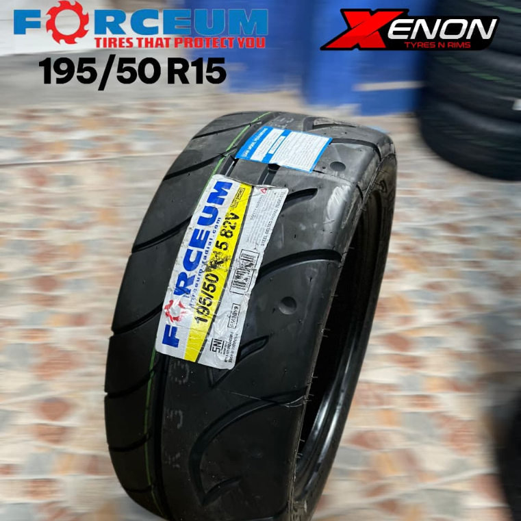 Ban Mobil FORCEUM EXP SPORT 195 50 R15 - Ban Mobil Semi Slik 195/50 R15