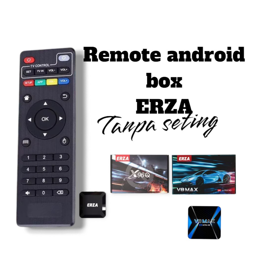 Remote stb android Erza tanpa seting/Remot box android Erza