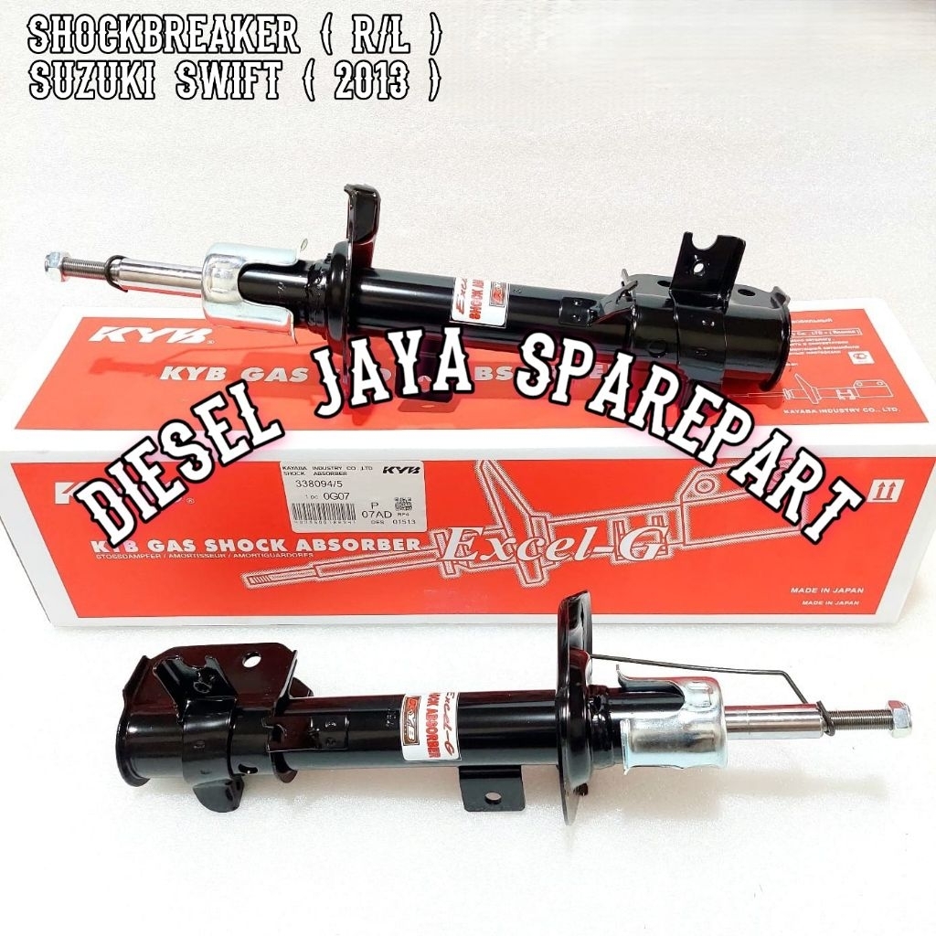 SHOCKBREAKER DEPAN SWIFT 2013 KAYABA EXCEL-G ORIGINAL