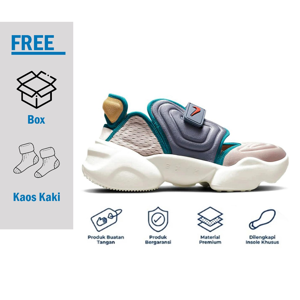 Sepatu wanita NIKE Aqua Rift Fossil Stone Shoes (Women's)