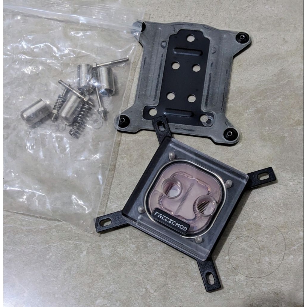 waterblock intel freezemod custom watercooling