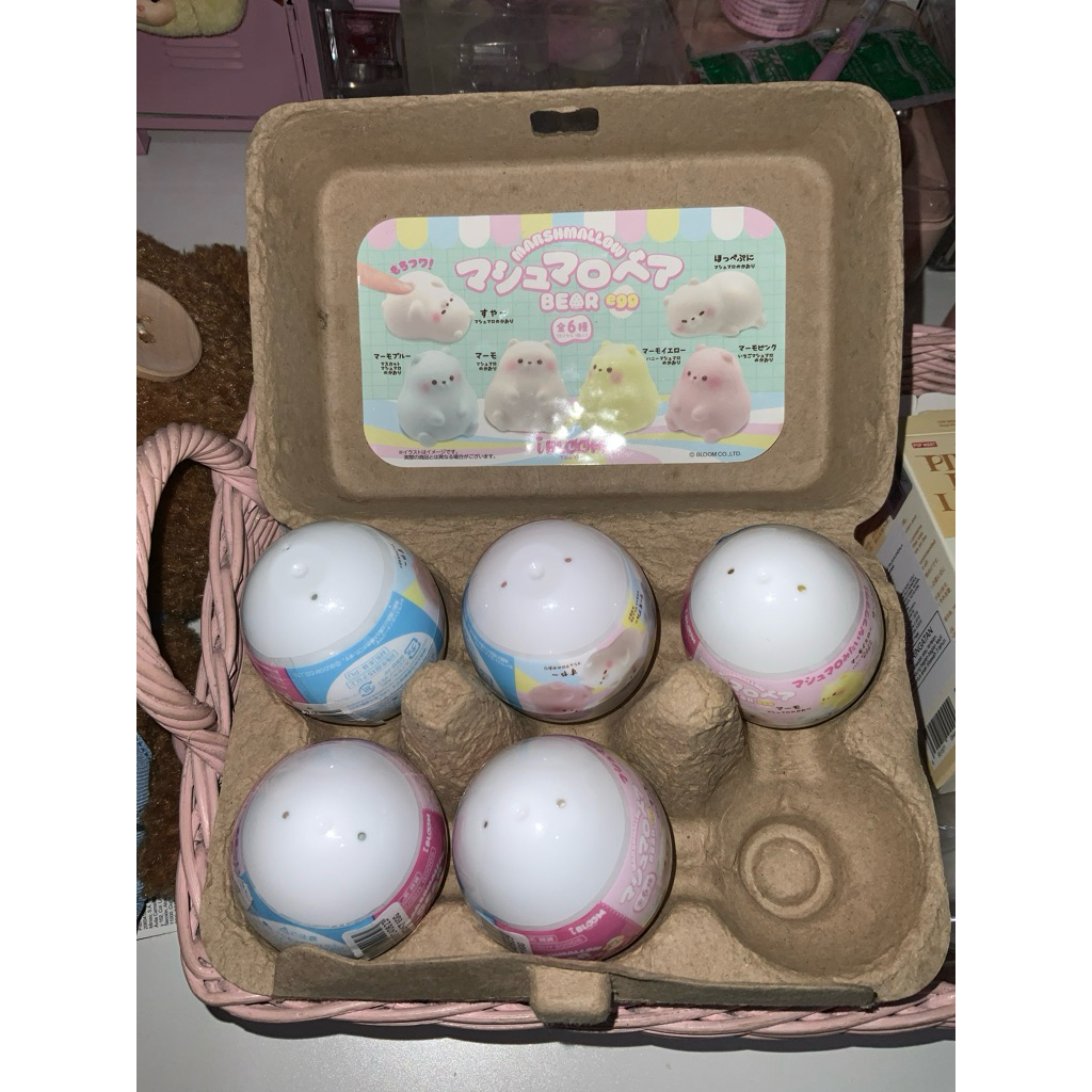 ibloom squishy marmo egg