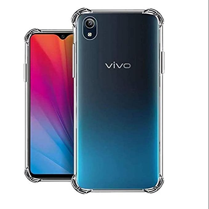 Softcase Anticrack Vivo Y91c , Vivo Y1s Silikon Case Bening
