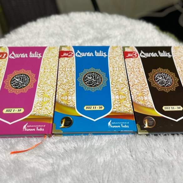 AL QURAN TULIS 30 JUZ MUSHAF QURAN SUNAN TULIS ALQURAN DITULIS SENDIRI JUZ 1 SAMPAI 30 JUZ