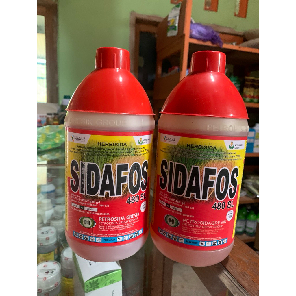 SIDAFOS 480SL Herbisida 1 liter