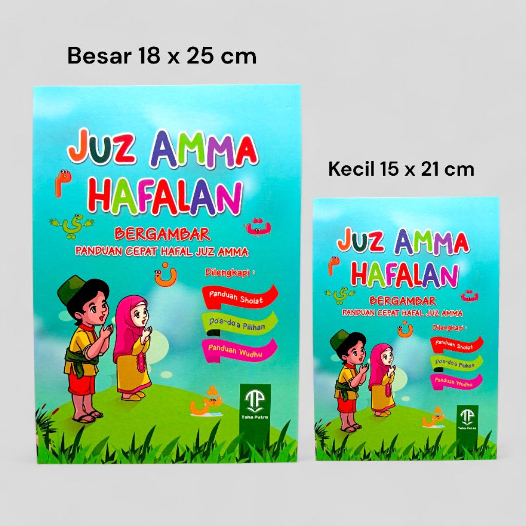 Buku Juz Amma Hafalan Bergambar Dilengkapi Panduan Sholat dan Doa Pilihan - TP