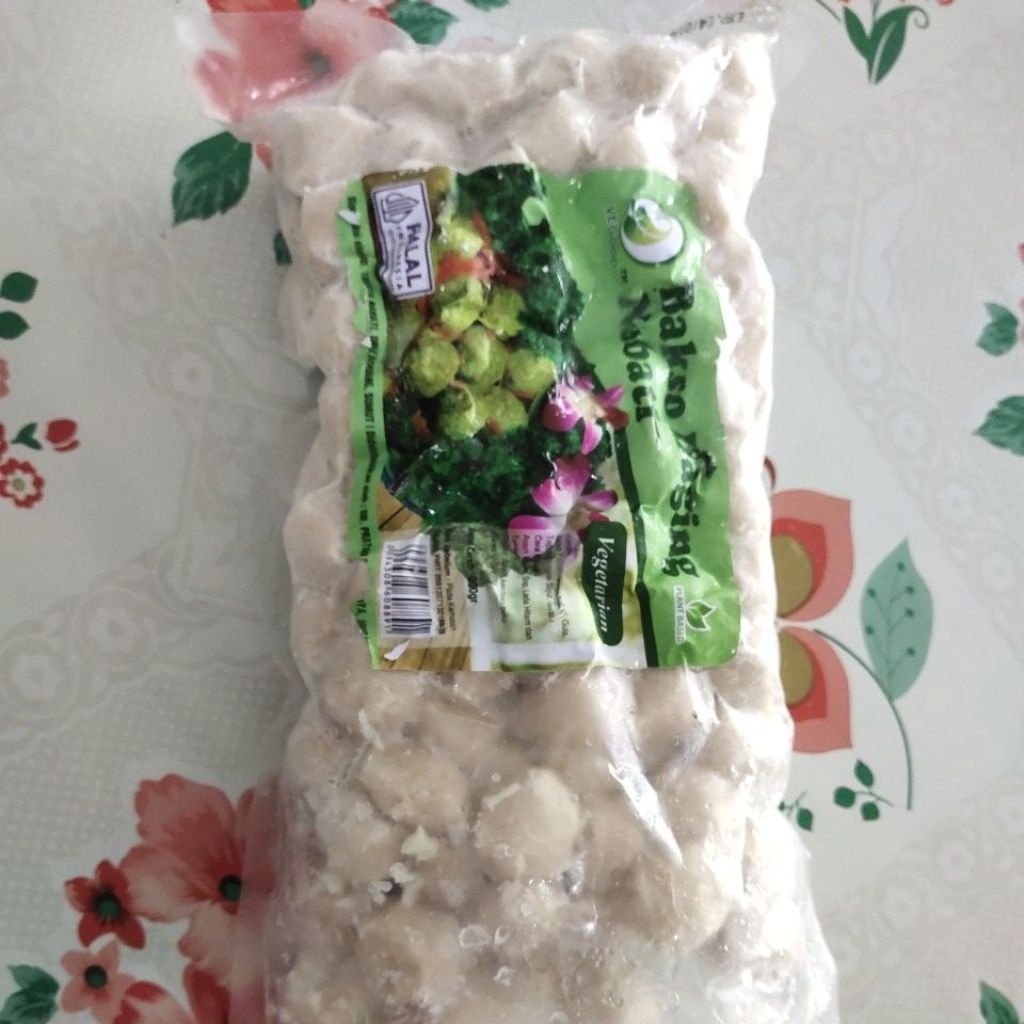 Vegetarian bakso daging 900gram bakso nabati 900 gram vegetarian