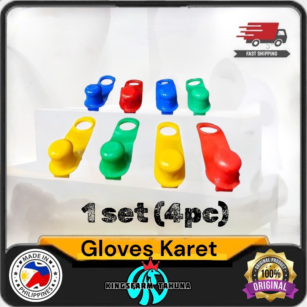 Gloves sarung taji ayam 1 set isi 4pc