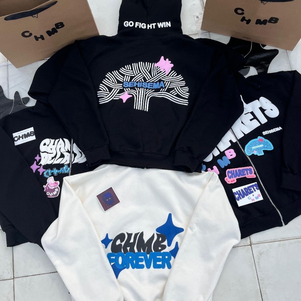 hoodie chmb 100% original