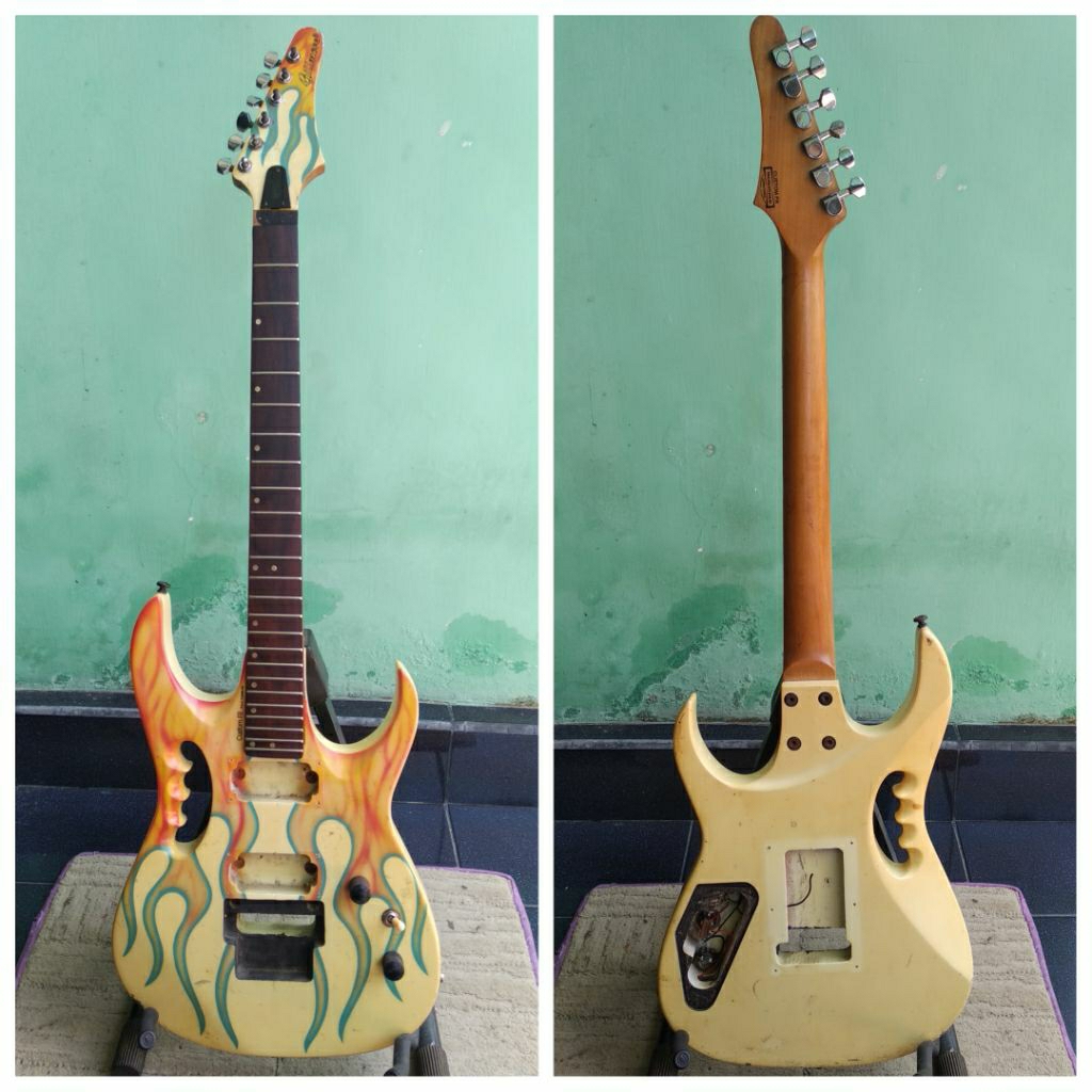 body + neck gitar listrik updown Original GILLMORE, ada BONUSnya