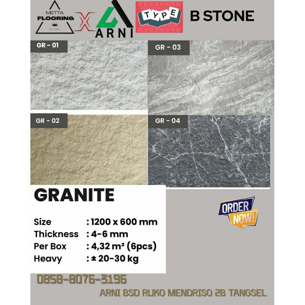 Panel Dinding Batu Alam B-STONE GRANIT TYPE