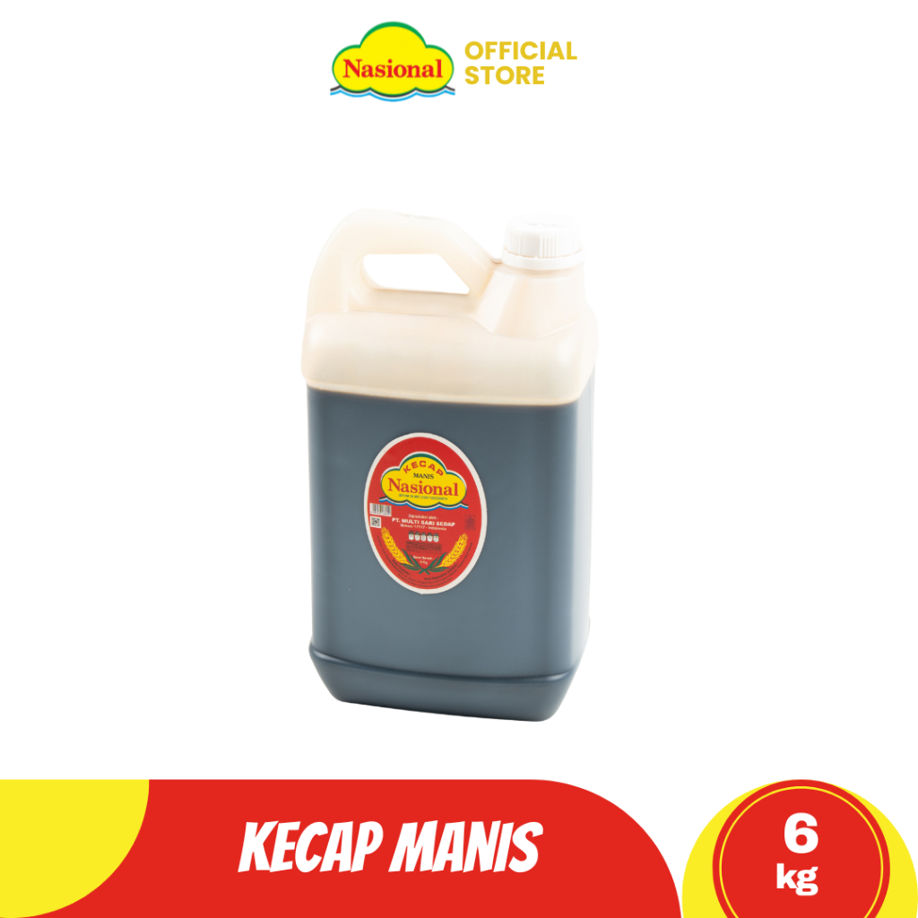 Nasional Kecap Manis Jerigen 6 KG