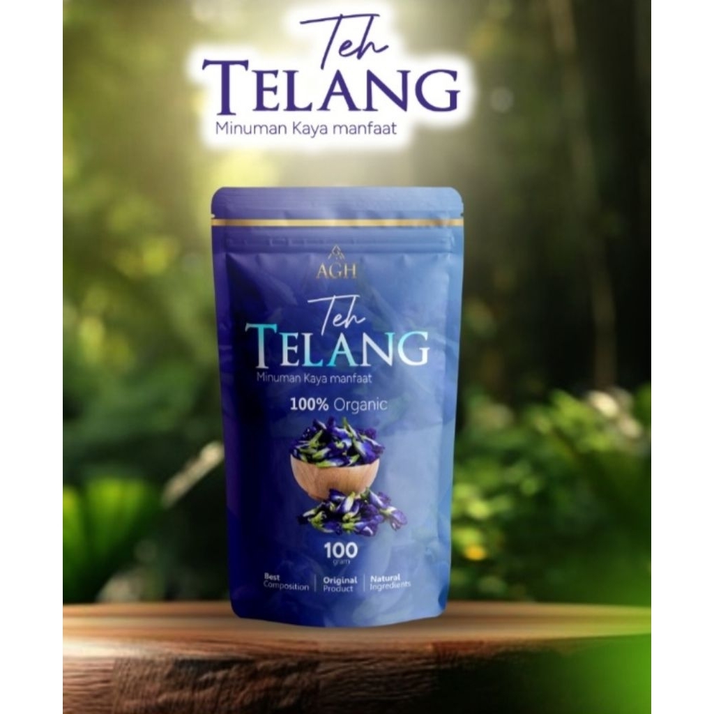 Teh bunga telang/teh biru 35 gr/teh telang