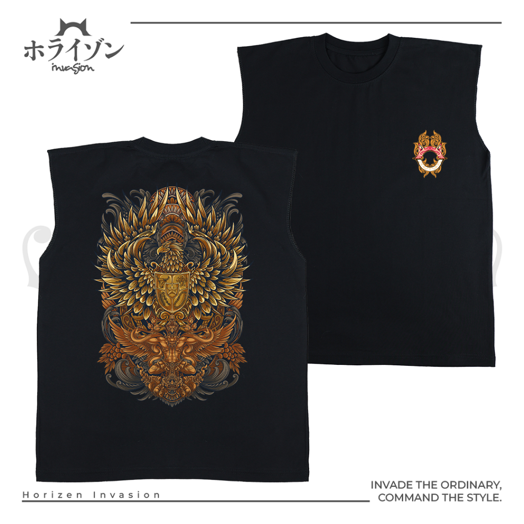 HORIZEN INVASION KAOS SINGLET | TANKTOP | SINGLET SERIES | GARUDA SAKTI
