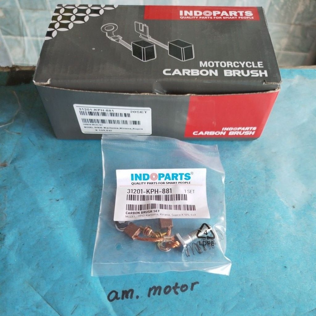 arang stater karisma, Supra x 125, Mega pro new, cbr 150, indopart ori