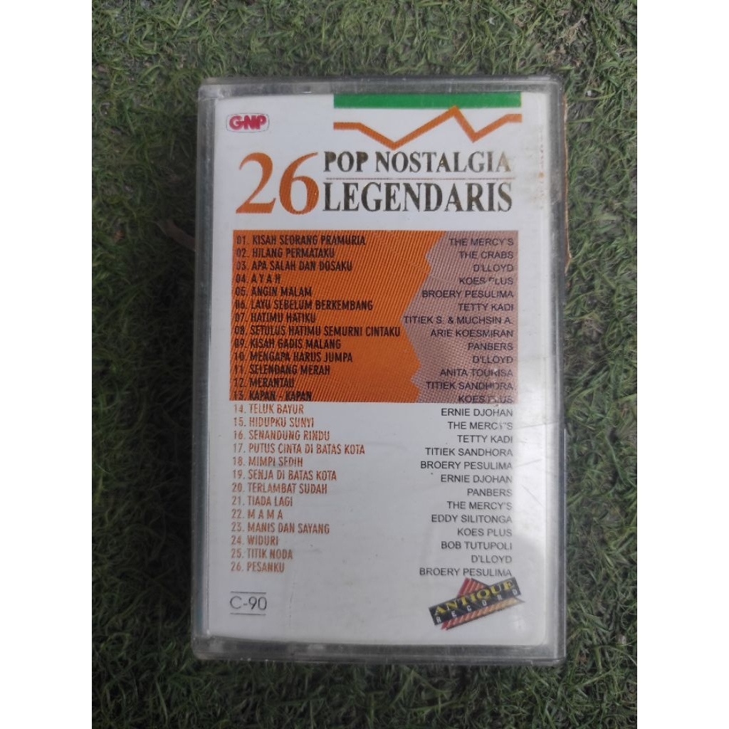 kaset pita 26 pop nostalgia legendaris