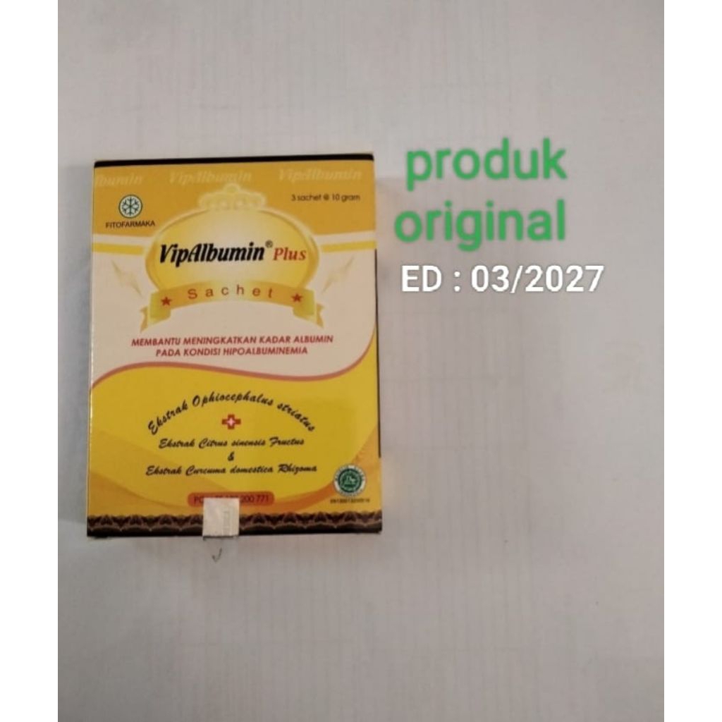 VipAlbumin Sachet