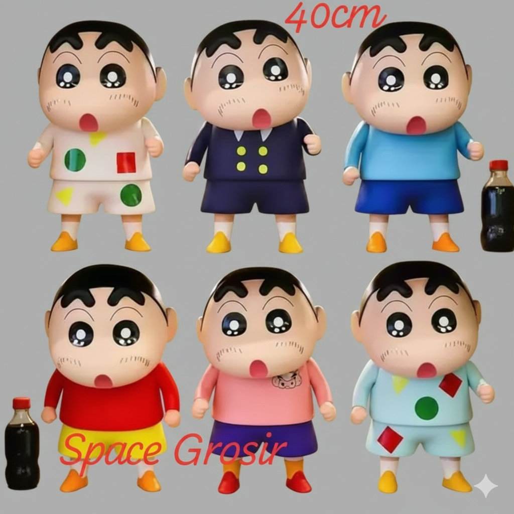 BIG SIZE  Action Figure Crayon Shinchan Jumbo T40cm