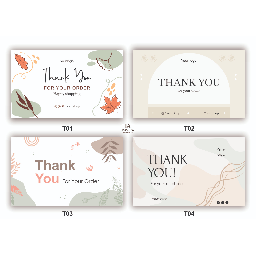 Thanks Card/Birthday Card/Souvenir Card/Wedding Card {{ Free Custom Teks }}
