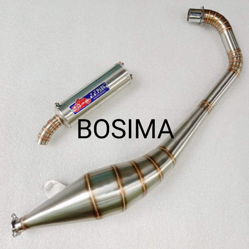 Knalpot YYPANG Satria 2 Tak Satria Hiu Satria Lumba Stainless