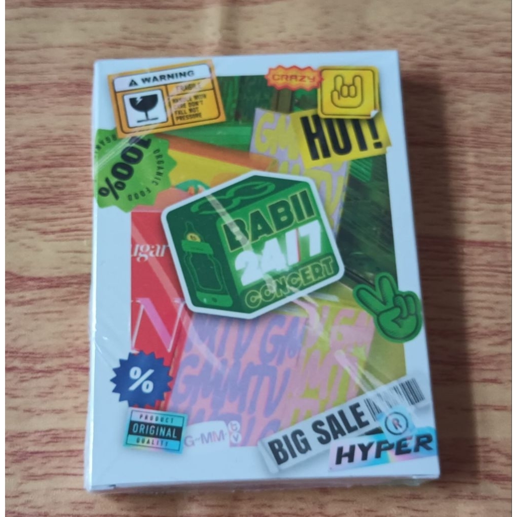 Ready stock - OFFGUN Babii 24/7 Official photocard set